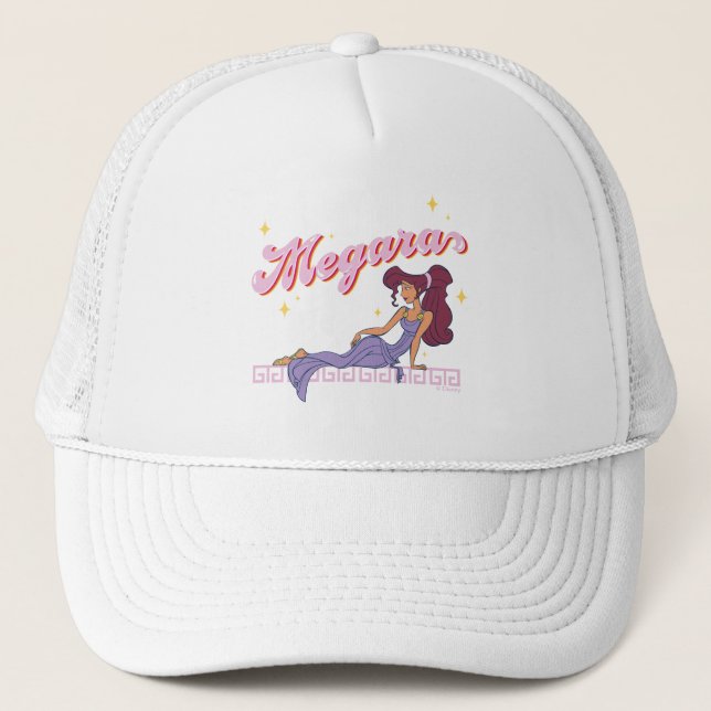 So Greek. So Chic. Megara Trucker Hat (Front)