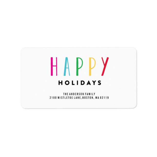 So Happy Label (Front)