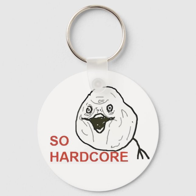 So Hardcore Key Ring (Front)