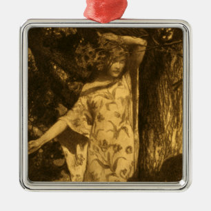 So haunted Moonlight Guardians of the Night Metal Ornament