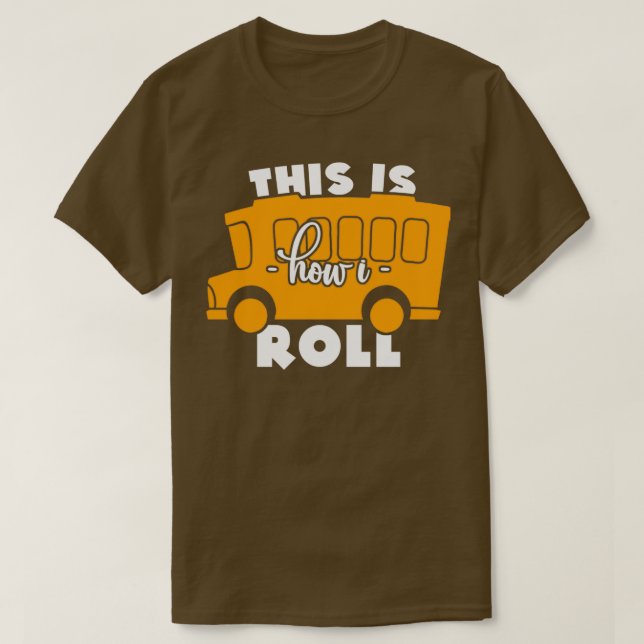 So I drive bus driver bus retirement pension retir T-Shirt (Design Front)