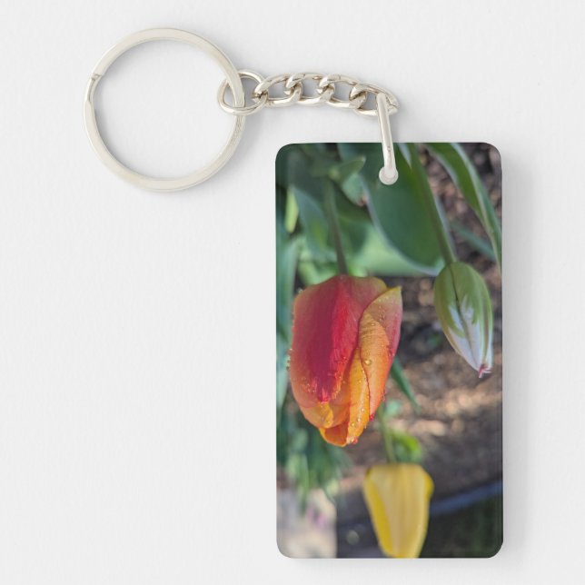 So I sent strangers by RoseWrites Key Ring (Front)