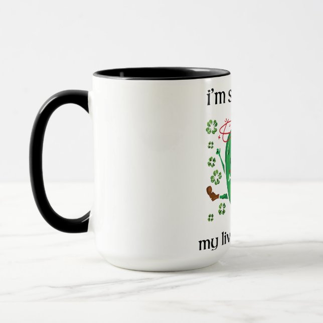 So Irish my liver hurts Mug (Left)