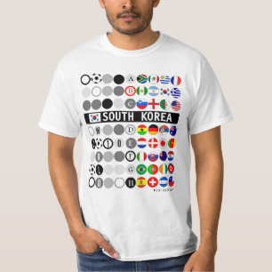 So Korea World Cup 2010 Group B Indicated T-Shirt