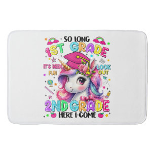 So Long 1st Grade 2nd Grade Here I Come Bath Mat