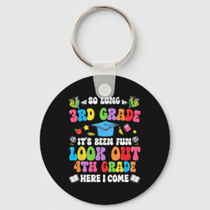 So Long 3rd Grade Graduation 4th Grade Here I Come Key Ring