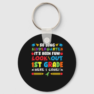 So Long Kindergarten 1st Grade  Key Ring