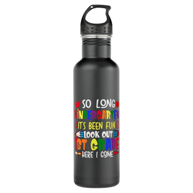 So Long Kindergarten First Grade Teacher 710 Ml Water Bottle (Front)