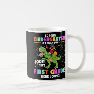 So Long Kindergarten Graduation Cl 2023 Dinosaur K Coffee Mug