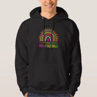 SO LONG KINDERGARTEN HELLO SUMMER Teacher Student  Hoodie