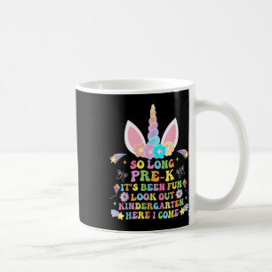 So Long Pre-k Graduation Kindergarten Here I Come  Coffee Mug