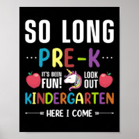 So Long Pre-K Kindergarten Here I Come Pre-k