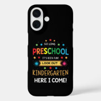 So Long Preschool Graduation Graduate Teacher Kid