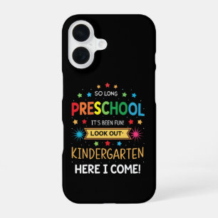 So Long Preschool Graduation Graduate Teacher Kid iPhone 16 Case