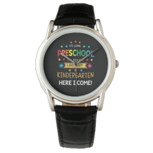 So Long Preschool Graduation Graduate Teacher Kid Watch