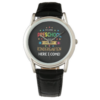 So Long Preschool Graduation Graduate Teacher Kid  Watch