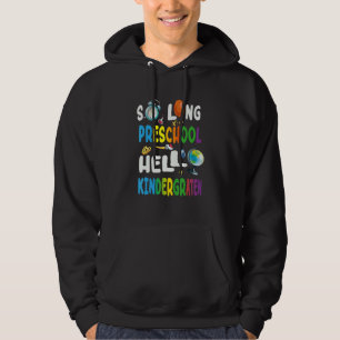 So Long Preschool Hello Kindergarten Pre K Graduat Hoodie