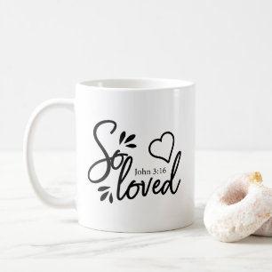 So Loved John 3:16 Coffee Mug