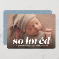 So loved Valentine's Day photo blue birth