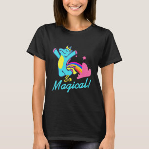 So Magical Unicorn Fart Rainbow Fart T-Shirt