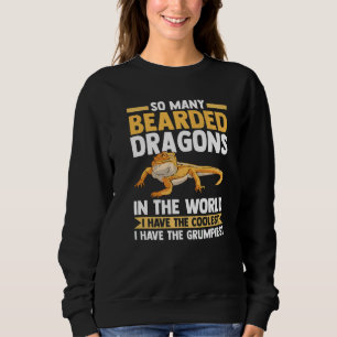 So Many Bearded Dragons Reptiles Sweatshirt