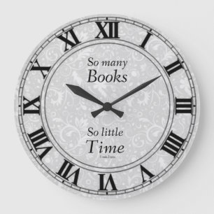 So Many Books Clock