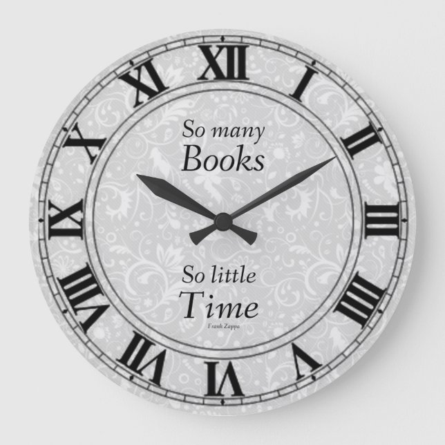 So Many Books Clock (Front)