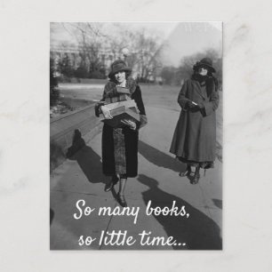 So Many Books Postcard