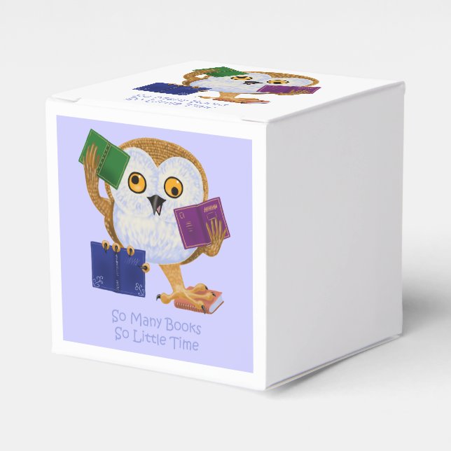 So Many Books So Little Time Favour Box (Front Side)