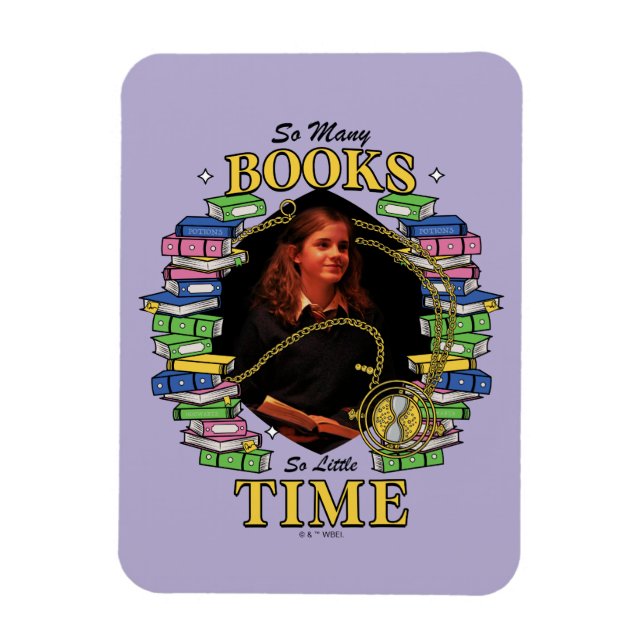 So Many Books, So Little Time Magnet (Vertical)