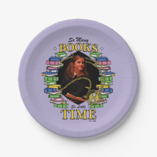 So Many Books, So Little Time Paper Plate