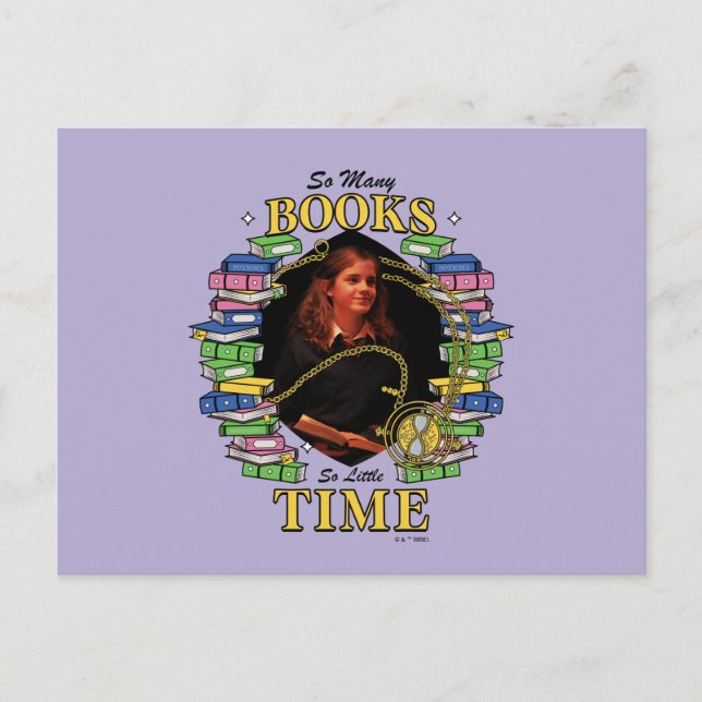 So Many Books, So Little Time Postcard (Front)