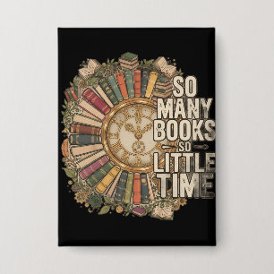 So Many Books, So Little Time Vintage Book Lover