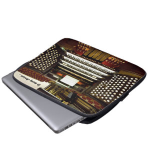 So many choices funny pipe organ laptop sleeve