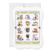 So many coffees, so little time