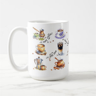 So many coffees, so little time coffee mug