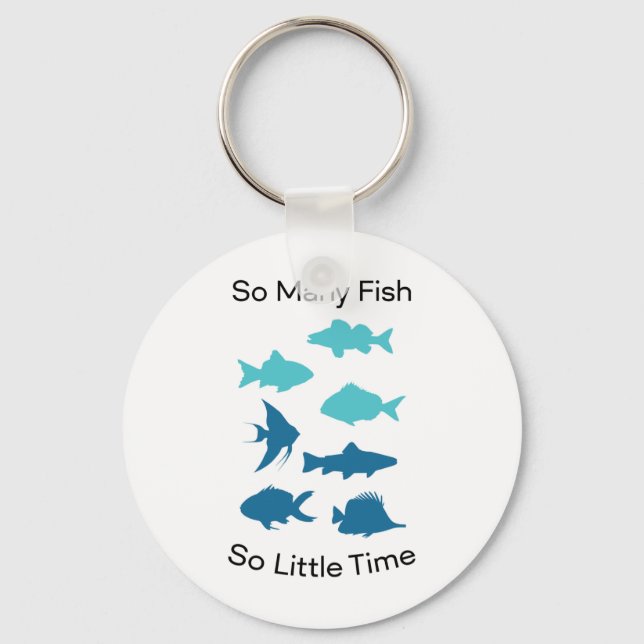 So Many Fish Freshwater Key Ring (Front)