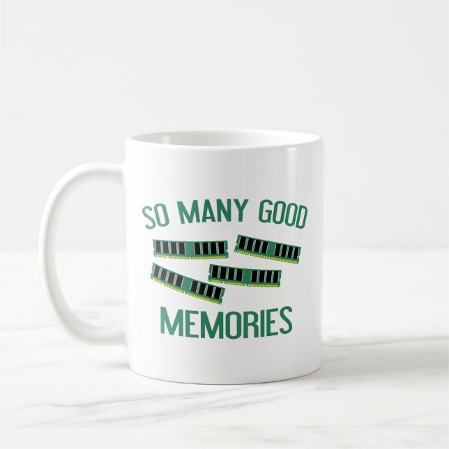 So Many Good Memories Coffee Mug (Left)