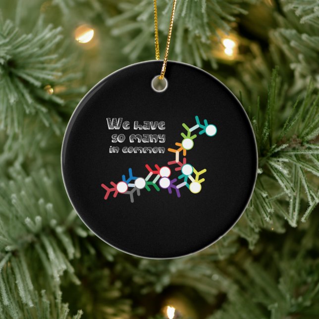 So Many In Common Kind Donor Gift Ceramic Ornament (Tree)