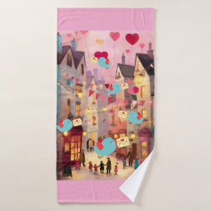 SO MANY VALENTINES FOR DELIVERY BATH TOWEL