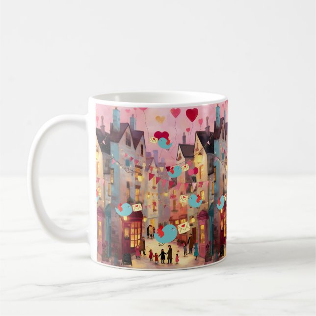 SO MANY VALENTINES FOR DELIVERY COFFEE MUG (Left)