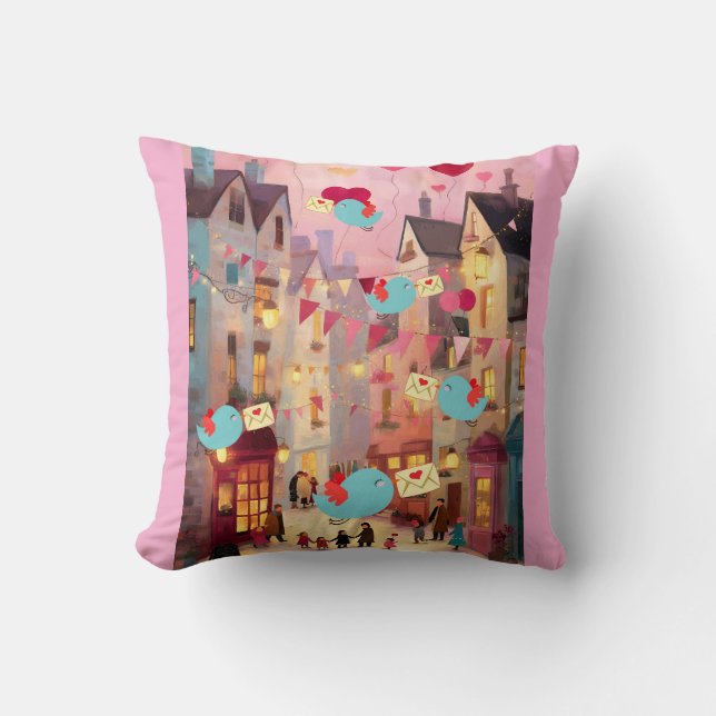 SO MANY VALENTINES FOR DELIVERY CUSHION (Front)