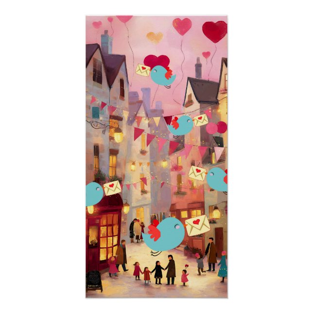 SO MANY VALENTINES FOR DELIVERY POSTER (Front)