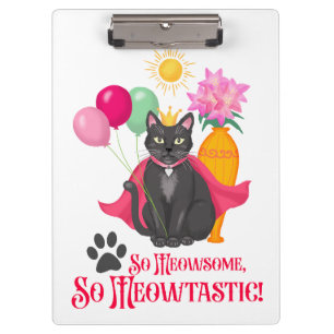 So Meowsome, So Meowtastic! Clipboard