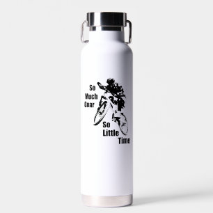 So Much Gnar So Little Time Mountain Bike Water Bottle