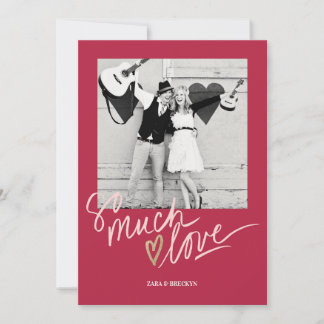 So Much Love Valentine's Day Card