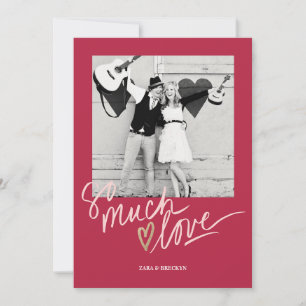 So Much Love Valentine's Day Card