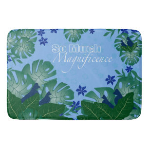 "So Much Magnificence" Tropical Vibes Door Mat