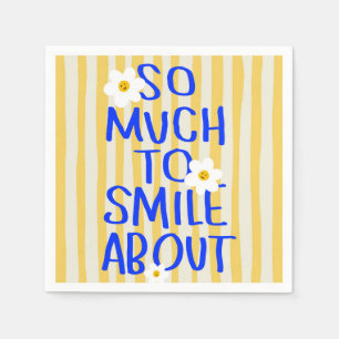 So Much to Smile About Napkin
