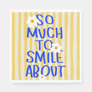 So Much to Smile About Napkin